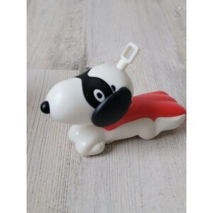McDonald's 2013 superhero Snoopy keychain toy figure